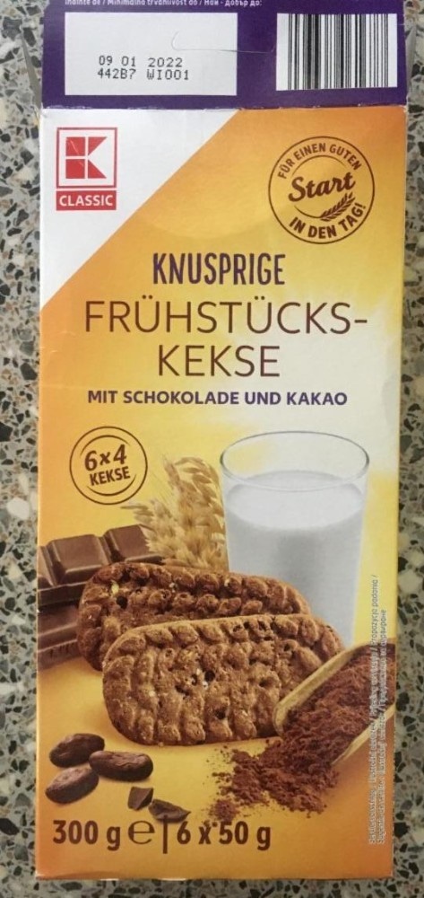 K Classic Knusprige Frühstücks-Kekse 300 g - Akcija u trgovini Kaufland