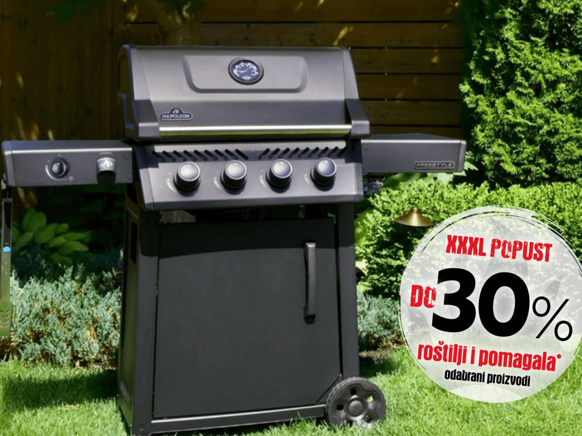 Plinski roštilj FREESTYLE P425DSBPK-1-61 NAPOLEON - Akcija u trgovini Lesnina