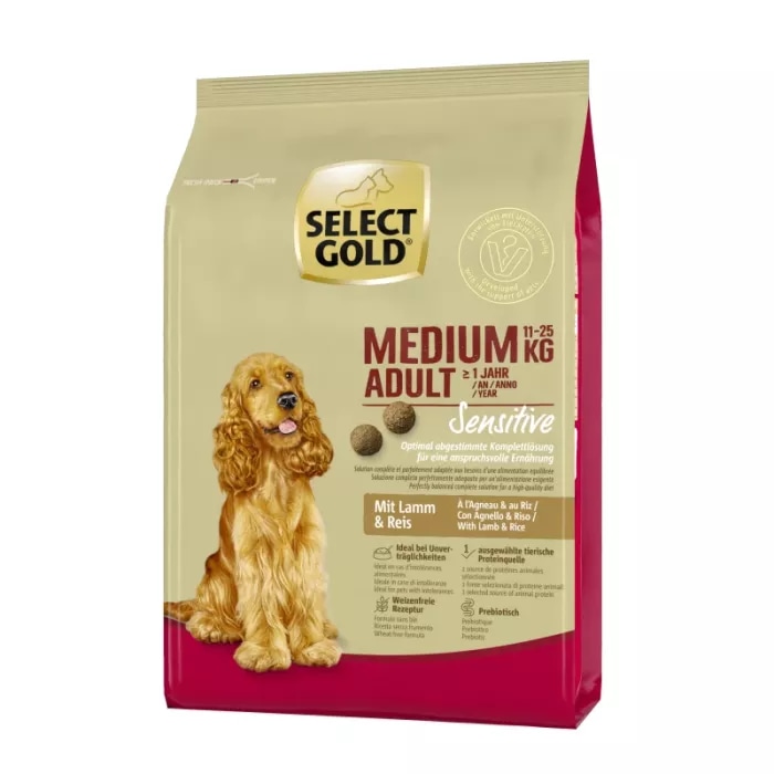 Select Gold Adult Medium Sensitive 12 kg Akcija u trgovini Zoo City