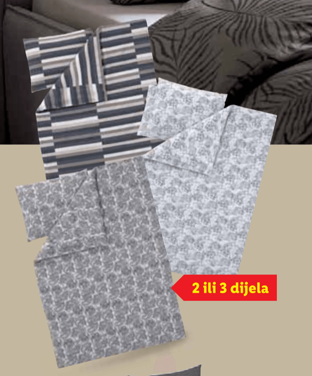 Posteljina od satena 1 jastučnica cca 60x80 cm i 1 navlaka za pokrivač cca 140x200 cm LIVARNO home - Akcija u trgovini Lidl