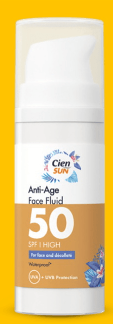 CIEN SUN Anti-Age fluid za lice s kolagenom 50 ml - Akcija u trgovini Lidl