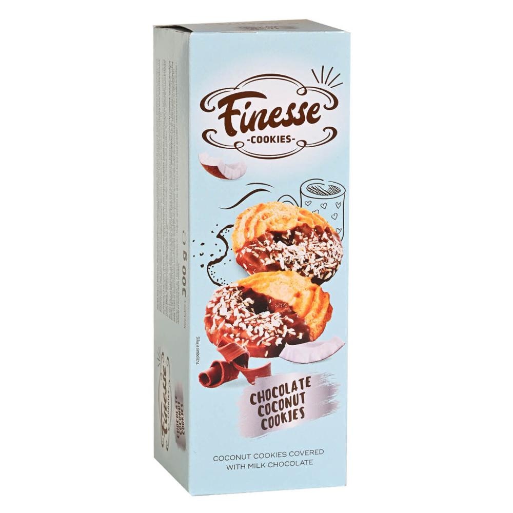 Finesse Keks kolutići čoko kokos 300g - Akcija u trgovini Konzum