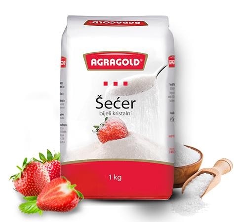 Šećer Agragold ili Kiara 1 kg Akcija u trgovini KTC