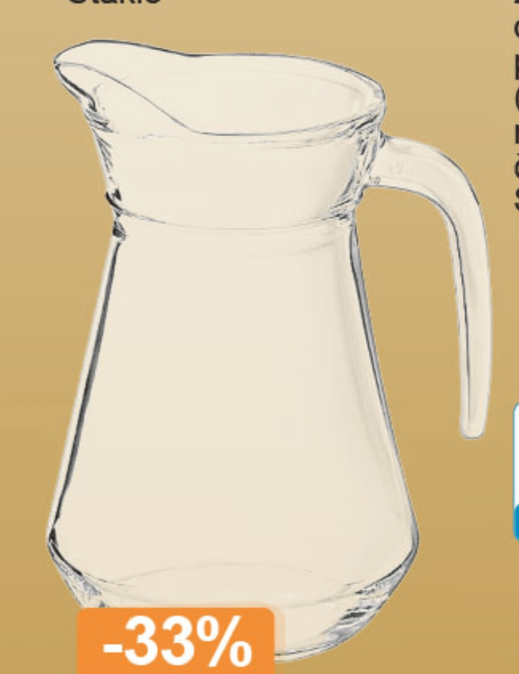 Vrč 1 l - Akcija u trgovini KTC