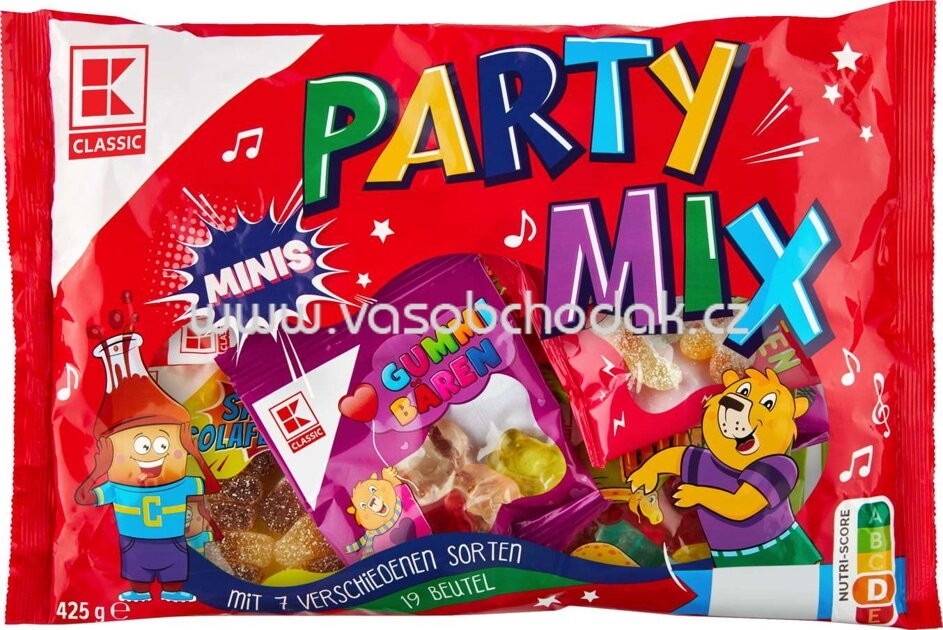 Gumeni bomboni party mix 425 g K Classic Akcija u trgovini Kaufland