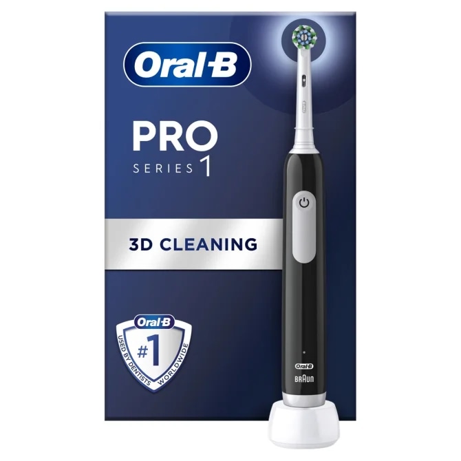 Oral-B četkica Pro Series 1 crna Cross Action - Akcija u trgovini Centar Tehnike