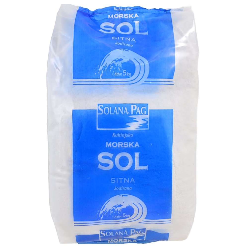 Solana Pag morska kuhinjska sol 5 kg Akcija u trgovini Konzum