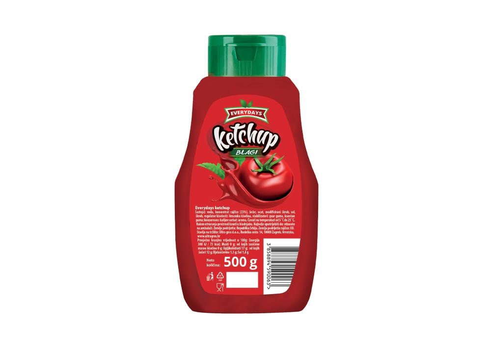 Everydays Ketchup 500 g - Akcija u trgovini Djelo