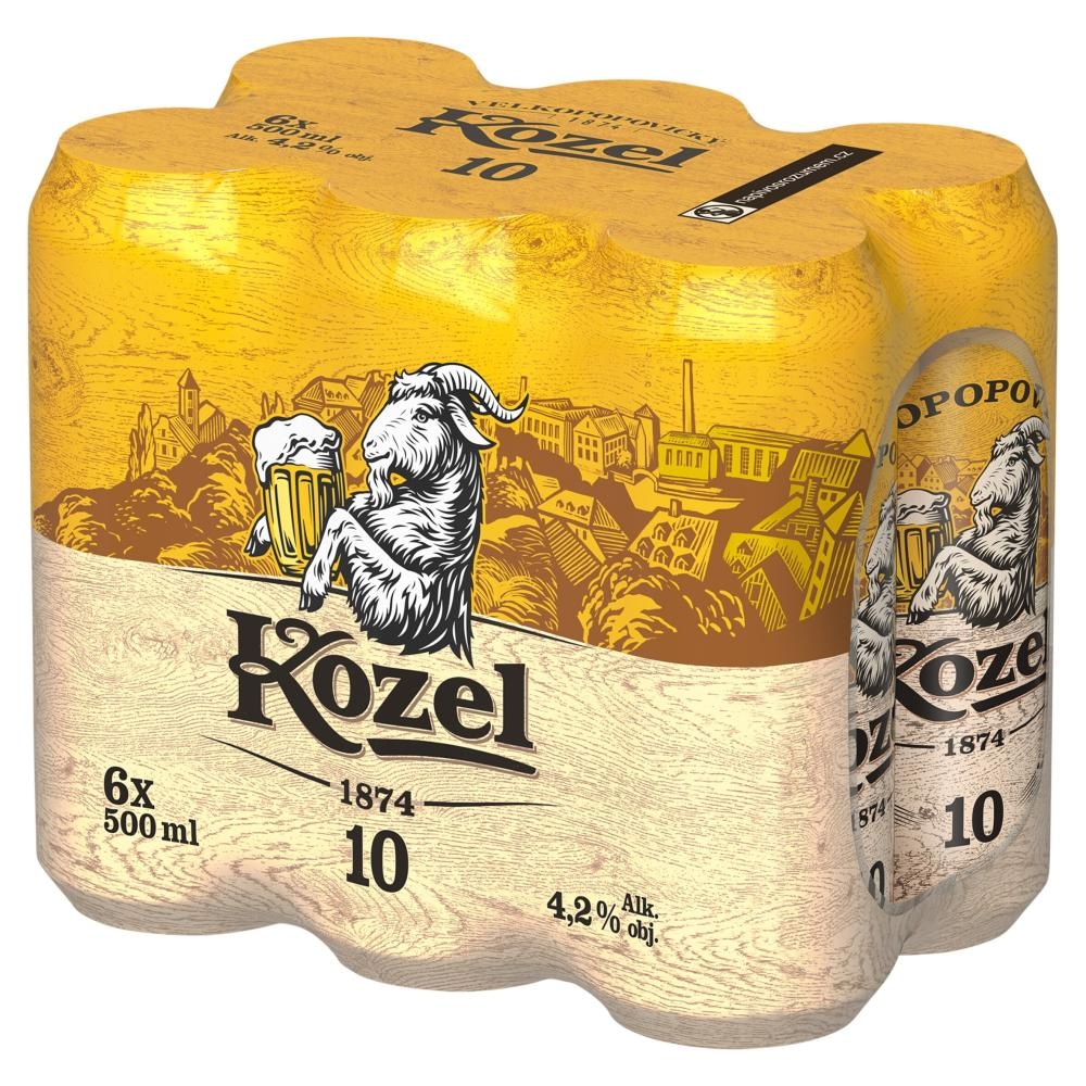 Kozel Premium lager 0,5l - Akcija u trgovini Žabac