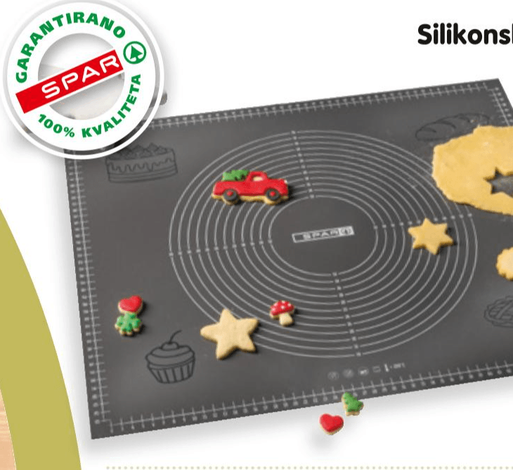 Spar silikonska podloga 1 kom Akcija u trgovini Interspar