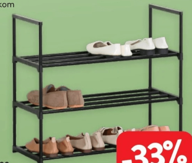 Polica za obuću 1 kom - Akcija u trgovini Interspar