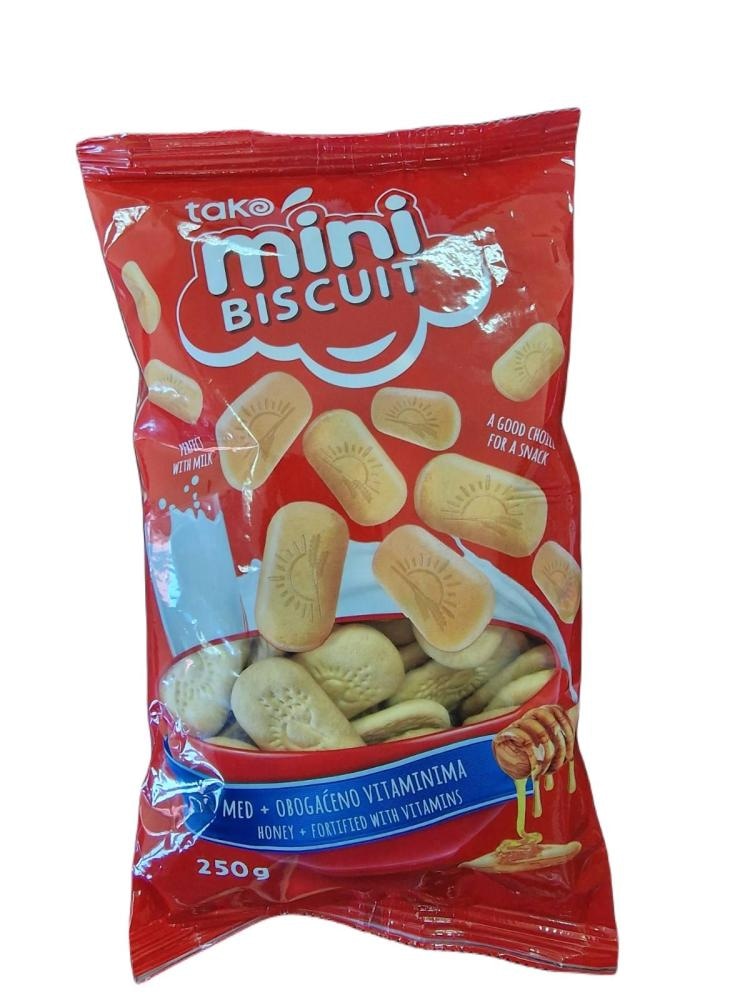 TAKO Mini biscuit 250g - Akcija u trgovini Pivac