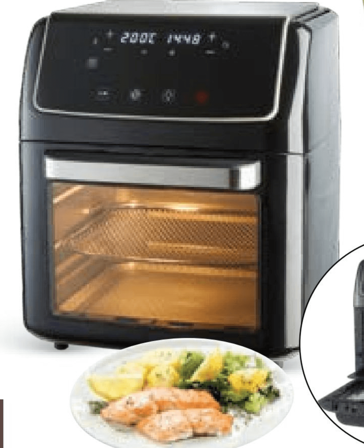 Friteza na vrući zrak 35587 1 kom - Akcija u trgovini Interspar