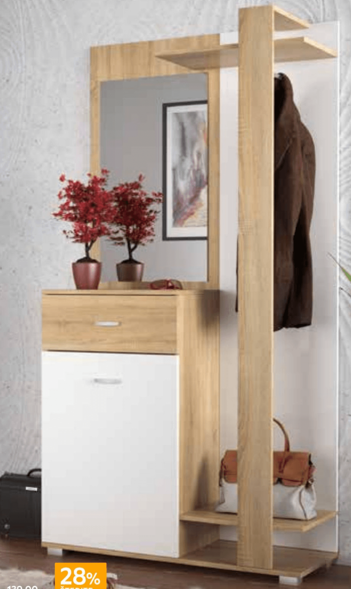 Predsoblje Life - Akcija u trgovini Lesnina