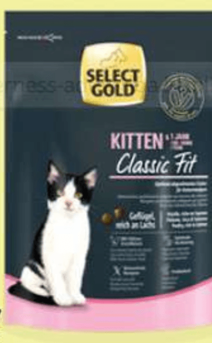 SELECT GOLD Classic Fit Kitten 300 g - Akcija u trgovini Zoo City