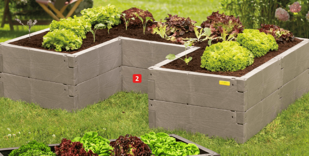 Visoka gredica 'Timber ErgoLine' - Akcija u trgovini Bauhaus