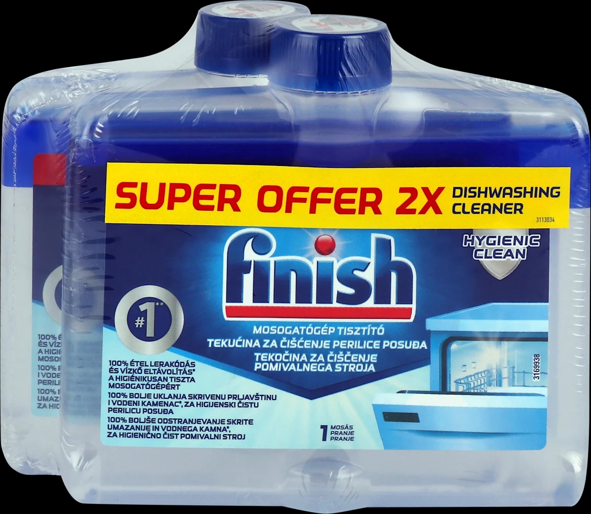 Finish Sredstvo za čišćenje perilice posuđa 2 x 250 ml - Akcija u trgovini Kaufland