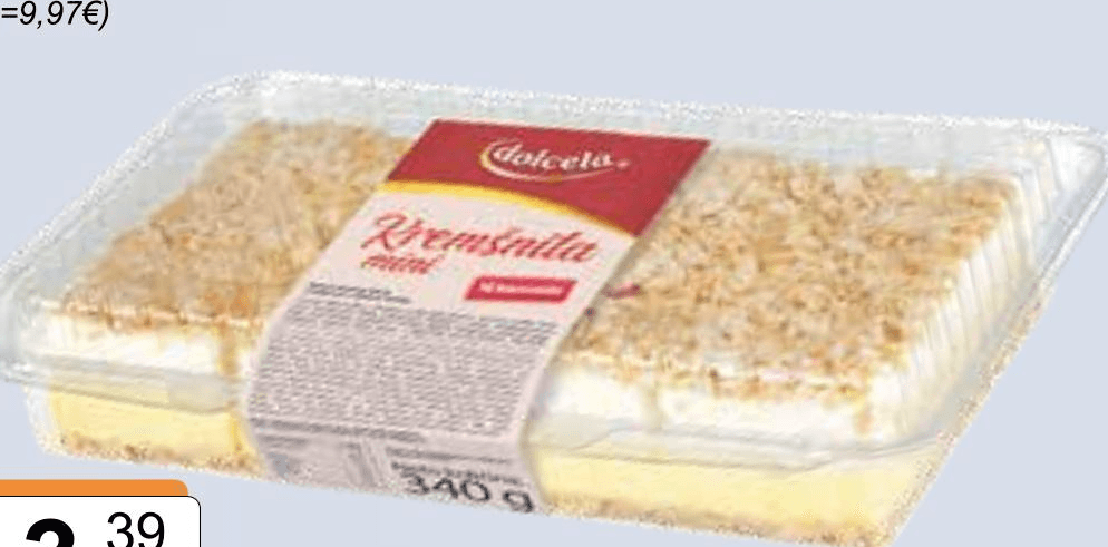 Mini zagrebačke kremšnite 340 g Dolcela Akcija u trgovini KTC