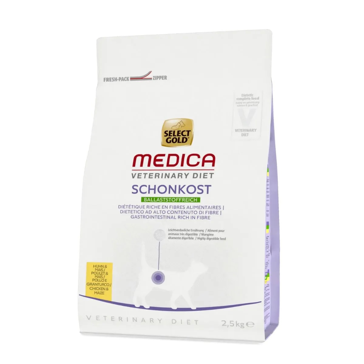 Select Gold Medica Gastrointestinal High Fiber Piletina 300 g - Akcija u trgovini Zoo City