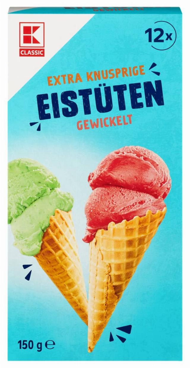 Vafel kornet 12/1 K Classic - Akcija u trgovini Kaufland