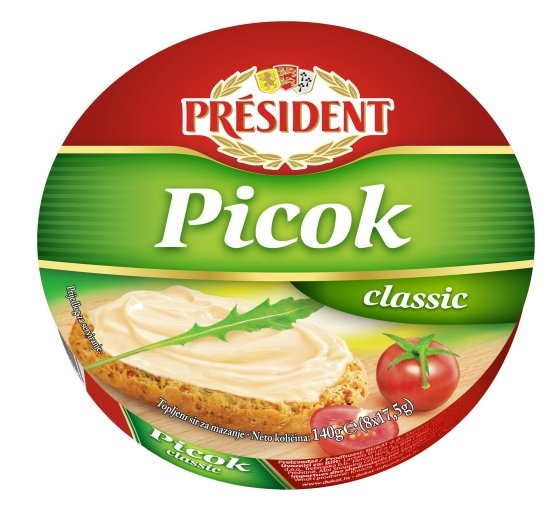 Sir topljeni President Picok dimsi 140 g - Akcija u trgovini Bakmaz
