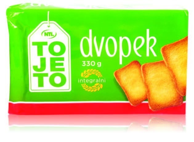 ToJeTo Tost integralni 330 g - Akcija u trgovini NTL