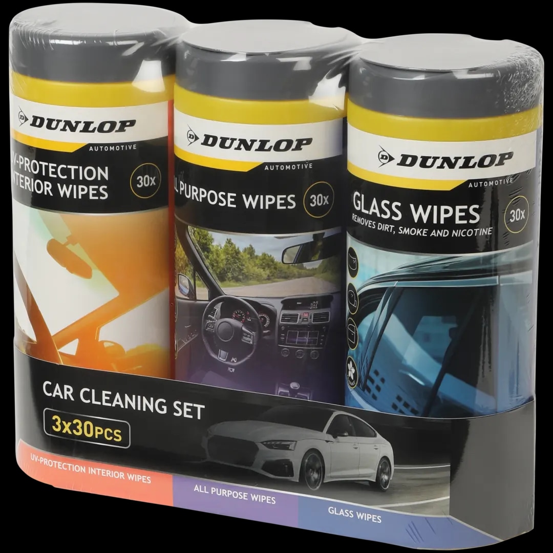 Dunlop vlažne maramice za automobil 3 x 30 komada Akcija u trgovini Action