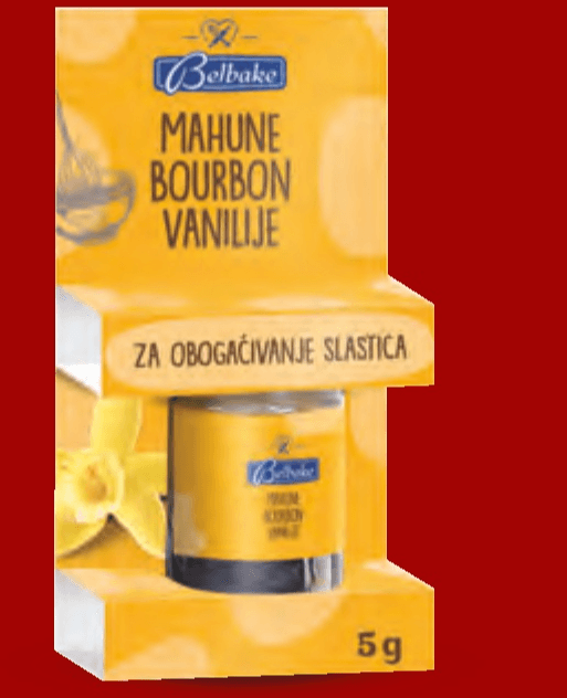 Mlinac s bourbon vanilijom 5 g Belbake - Akcija u trgovini Lidl
