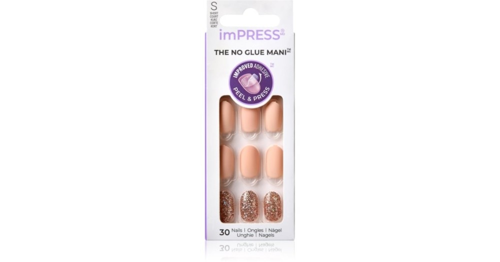 Kiss Nail Impress umjetni nokti bez ljepila 1 kom Akcija u trgovini Mueller