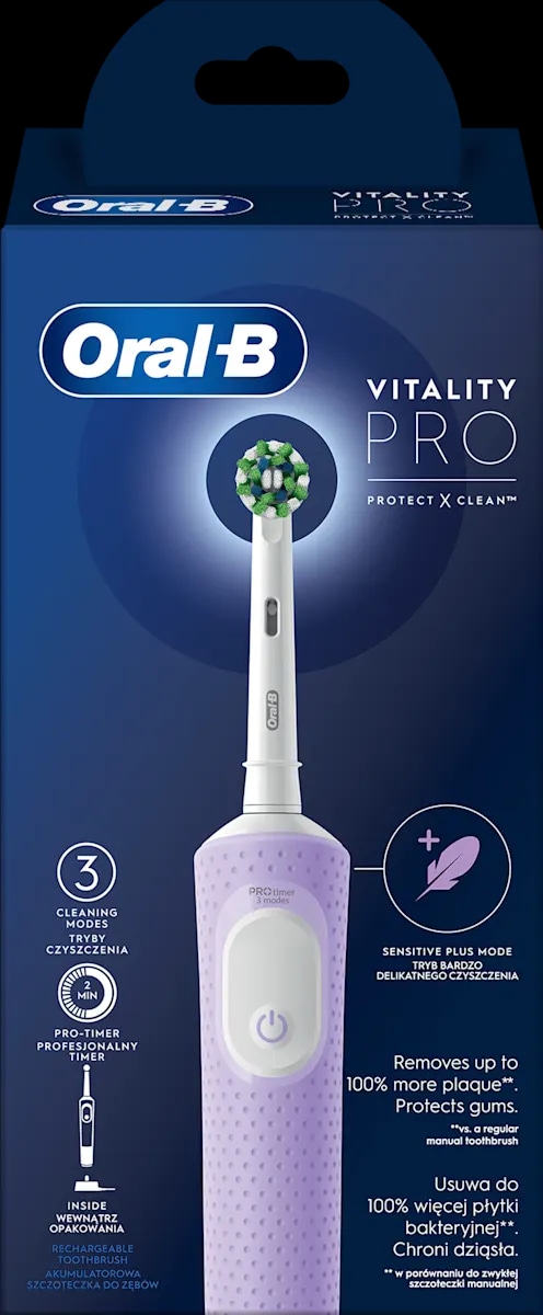 Oral-B električna četkica za zube Vitality Pro Lilac 1 kom Akcija u trgovini Dm