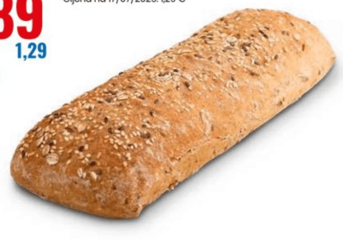 Ciabatta kruh sa žitaricama 300 g - Akcija u trgovini Eurospin