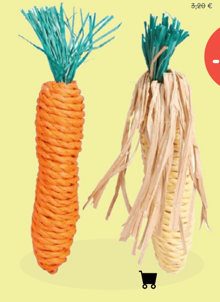 TRIXIE igračka 2 kom, 15 cm - Akcija u trgovini Zoo City