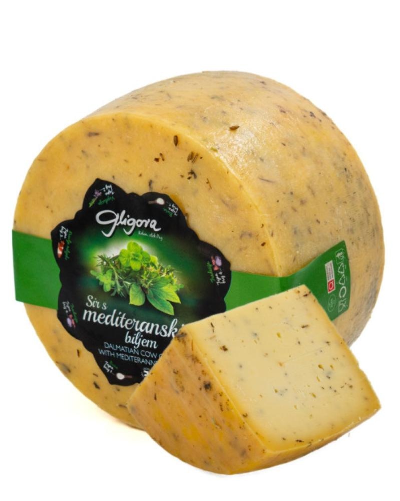 Gligora Sir s mediteranskim biljem 1 kg - Akcija u trgovini Tommy