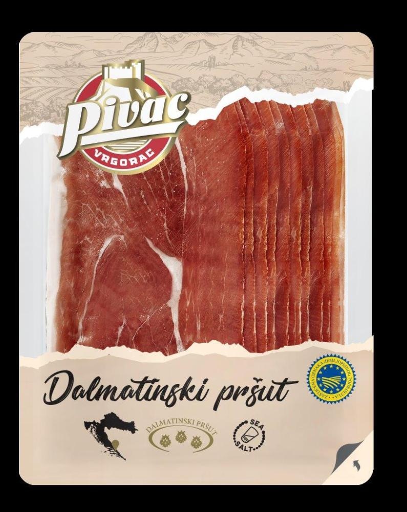Dalmatinski pršut 1 kg Pivac - Akcija u trgovini Interspar