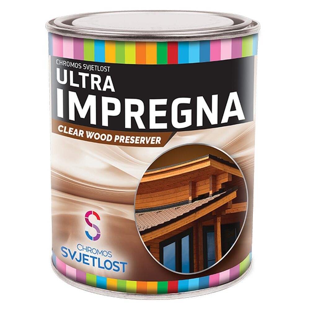 Impregnacija za drvo Ultra Impregna 0,75 l Akcija u trgovini Pevex