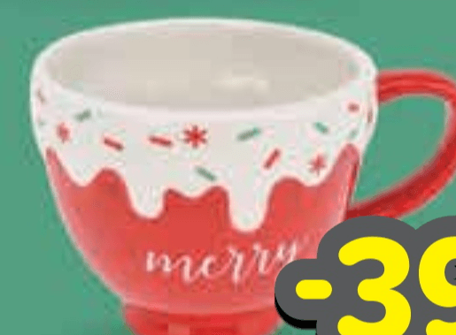 Božićna šalica - Akcija u trgovini Plodine