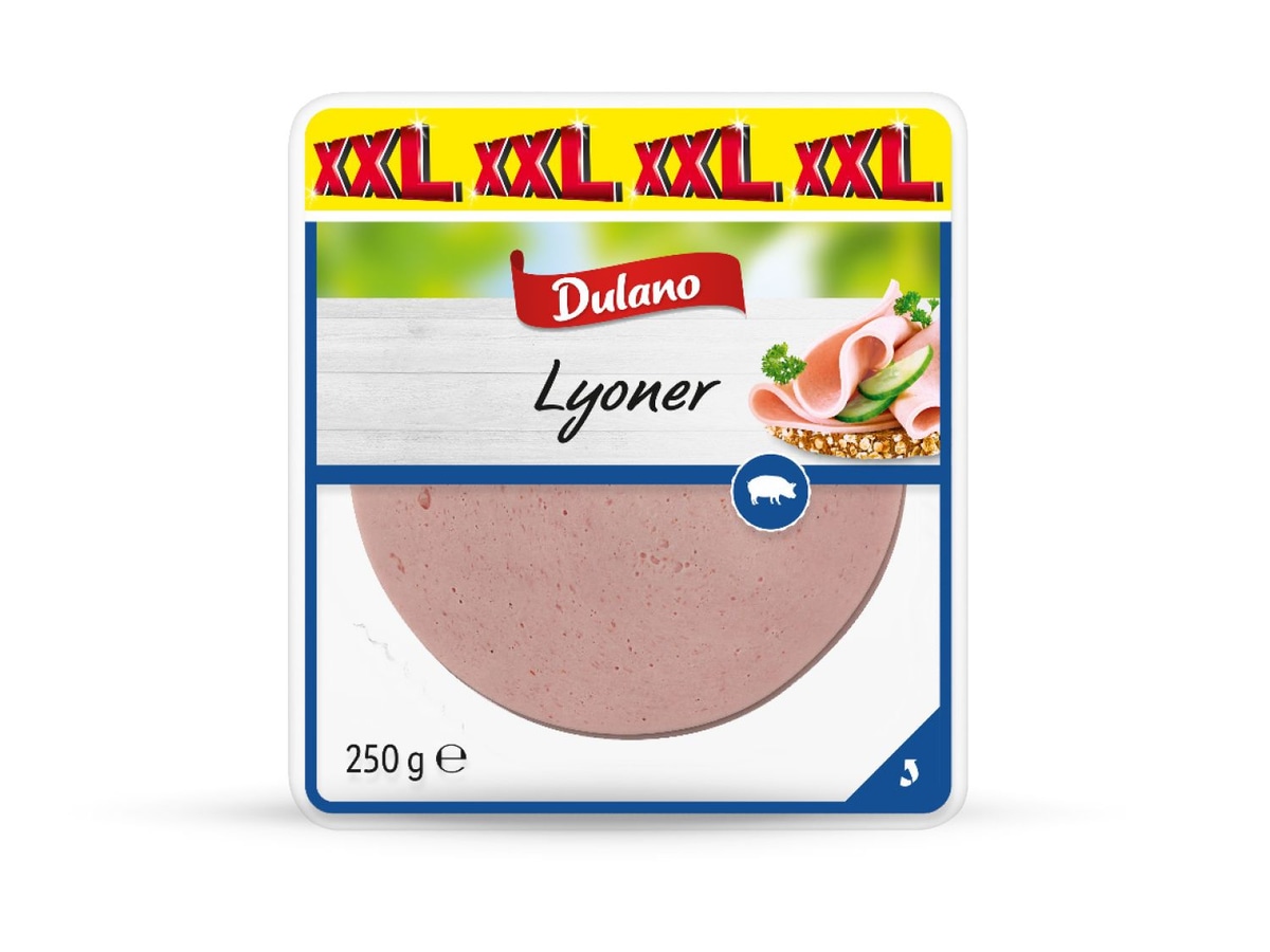 DULANO Lionska kobasica XXL 250 g - Akcija u trgovini Lidl