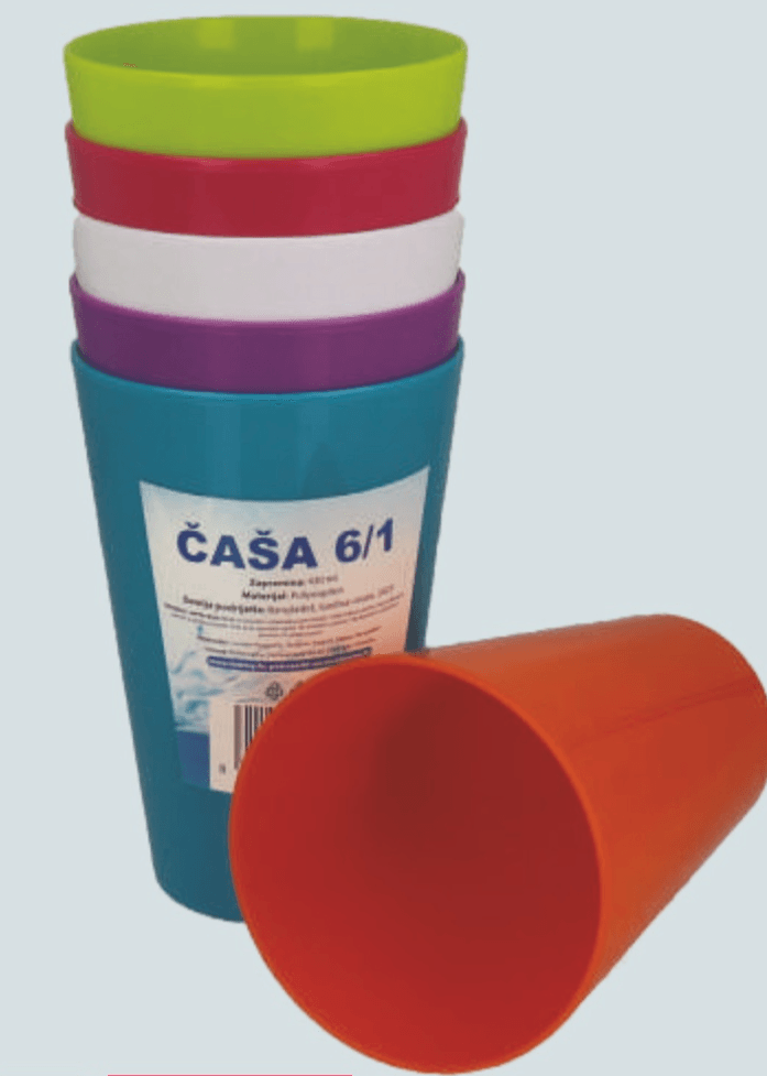 Čaše 1 set, 6 kom - Akcija u trgovini Tommy