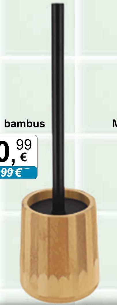 WC četka s posudom - Akcija u trgovini KTC