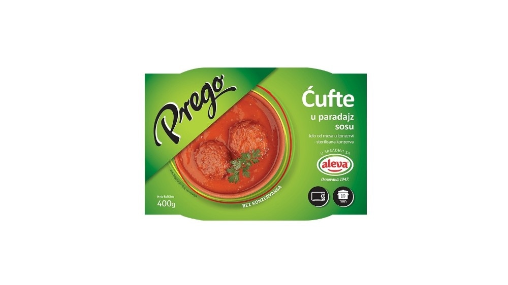 Prego Ćufte 370g - Akcija u trgovini Kaufland