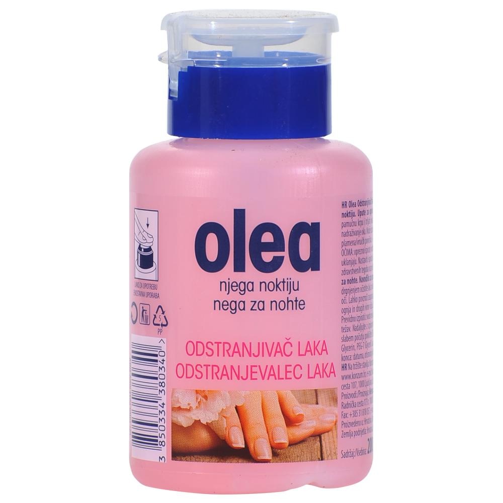 Olea odstranjivač laka 200ml - Akcija u trgovini Konzum