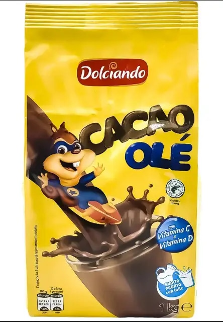 Pripravak za kakao Dolciando Cacao Olé 1 kg - Akcija u trgovini Eurospin