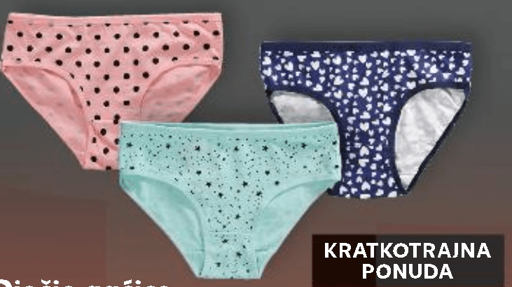 Dječje gaćice - Akcija u trgovini Kaufland