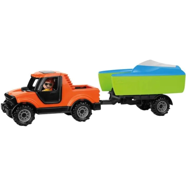 Lena Pickup automobil s prikolicom i čamcem 35 cm Akcija u trgovini Kaufland