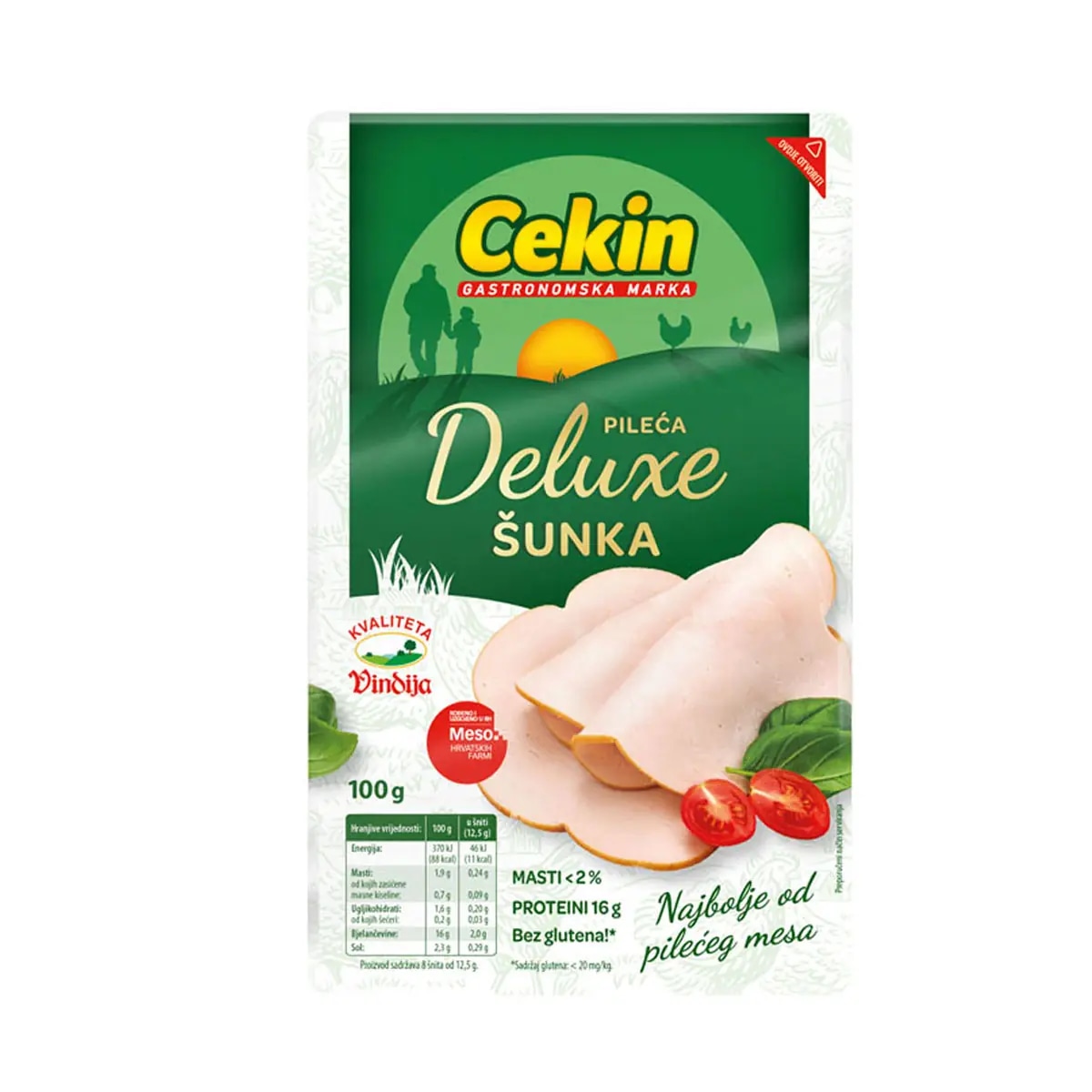 Cekin ili Vindon Dimcek, pureća Prestige, pileća Deluxe šunka ili Pileća prsa 100 g - Akcija u trgovini Plodine