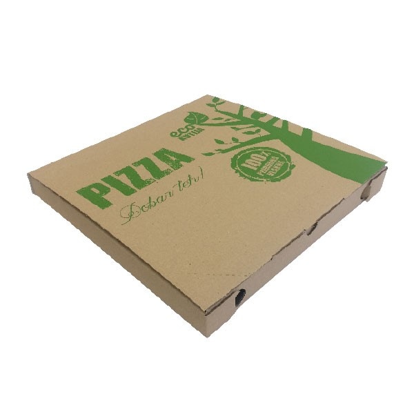 Kutija za pizzu eko 320 x 320 x 30 mm Akcija u trgovini Stanić Diskont
