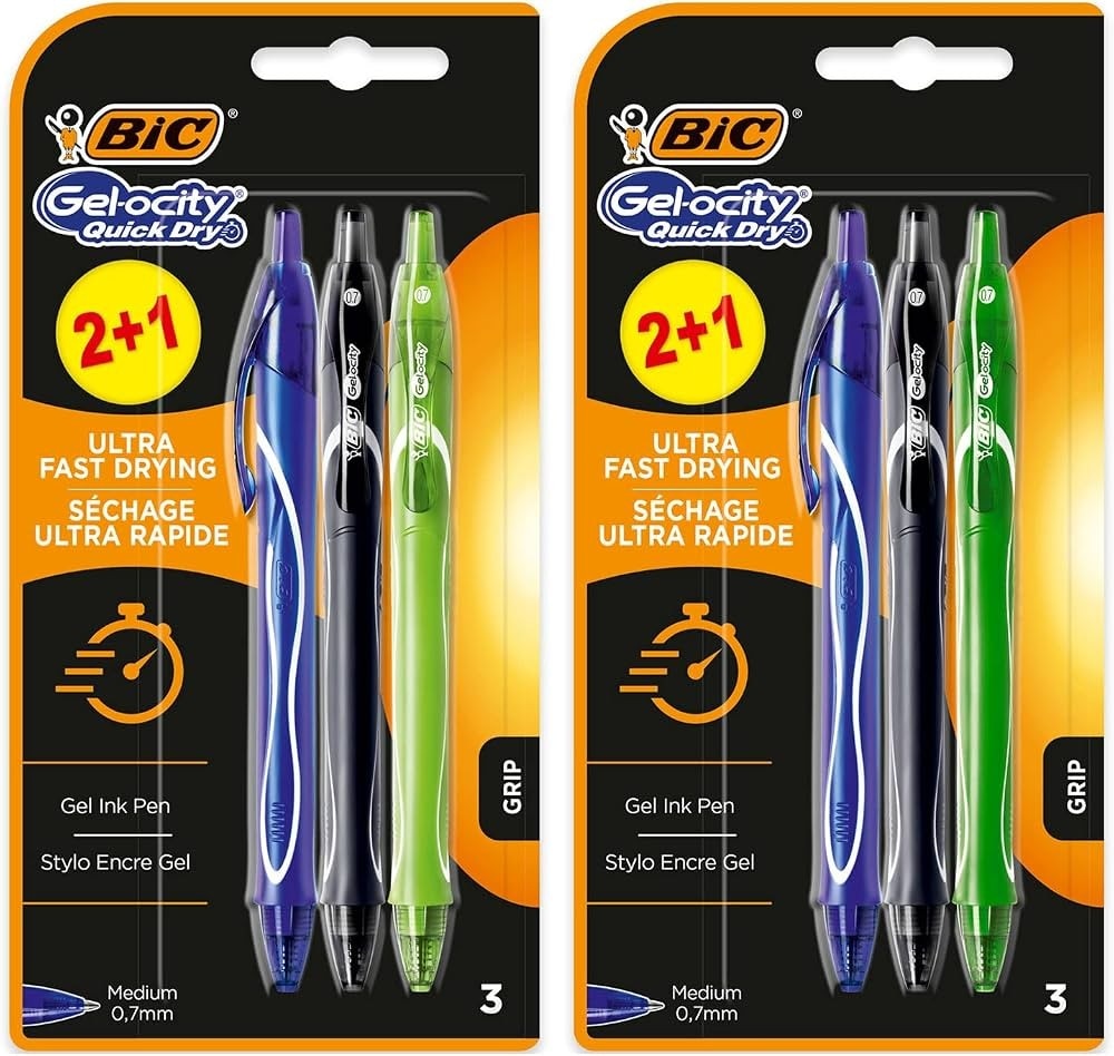 Gel olovka 2/1 pak BIC Gelocity Akcija u trgovini Konzum