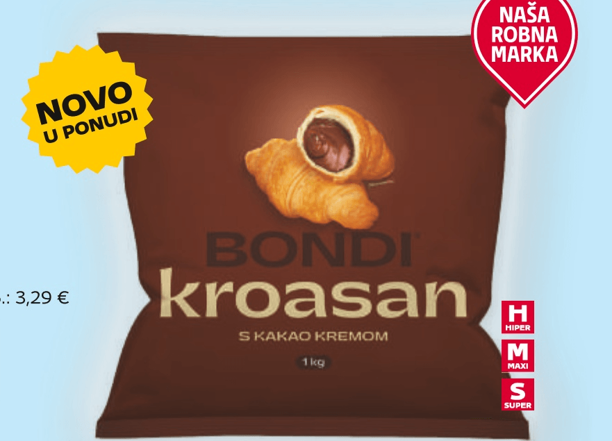 Bondi Kroasan 1 kg - Akcija u trgovini Tommy