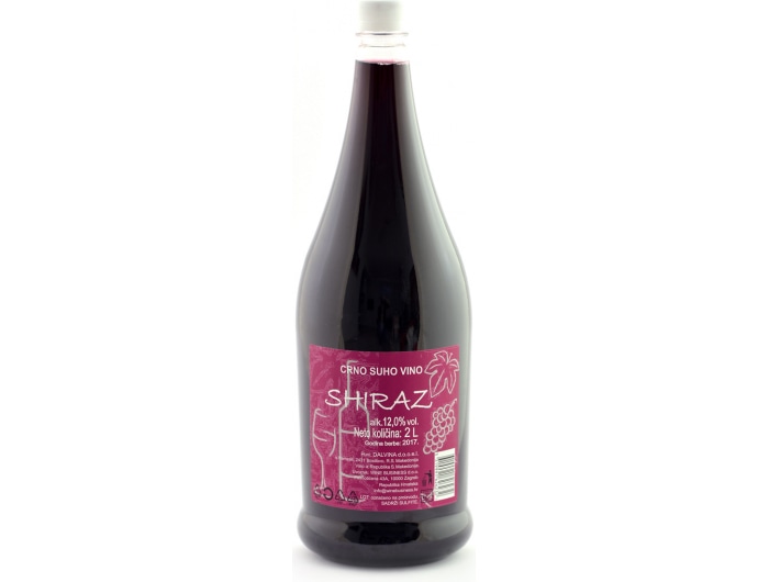 Vranac ili Shiraz, Dalvina 2 L - Akcija u trgovini Tommy