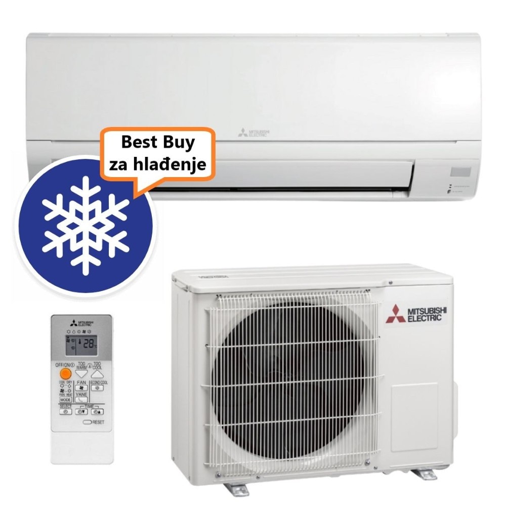 Klima split Mitsubishi MSZ/MUZ-DW35VF MITSUBISHI ELECTRIC - Akcija u trgovini Pevex
